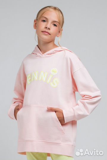 Джемпер для девочки кб 301703 светло-розовы (152)