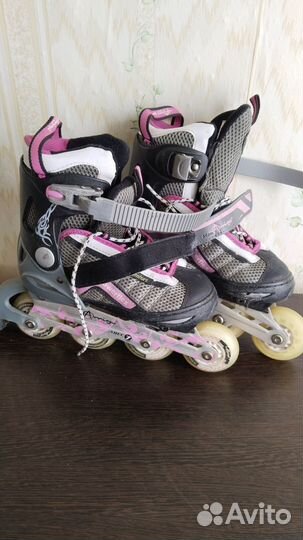 Роликовые коньки детские 35-36 размер