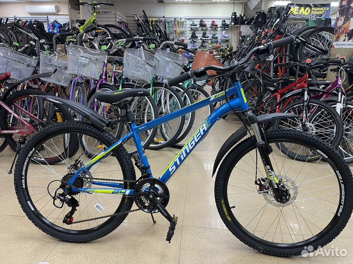 Подростковый велосипед 24 stinger caiman d
