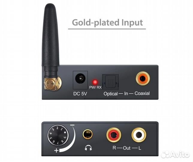 Конвертер Цап Prozor Spdif/RCA/3.5m + Bluetooth