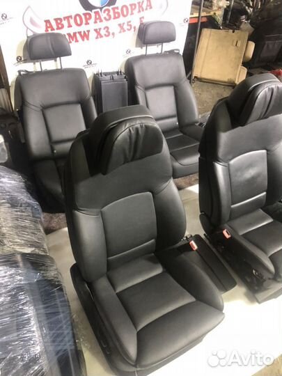 Сиденья бмв 7 Ф01 Ф02 Обивка dakota