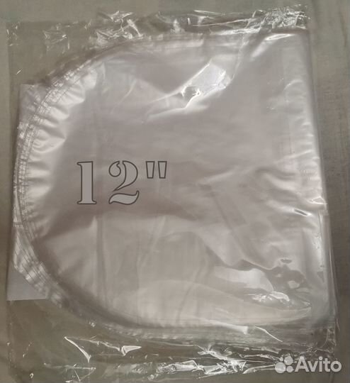 Пакеты для виниловых грампластинок 7'' ; 12''