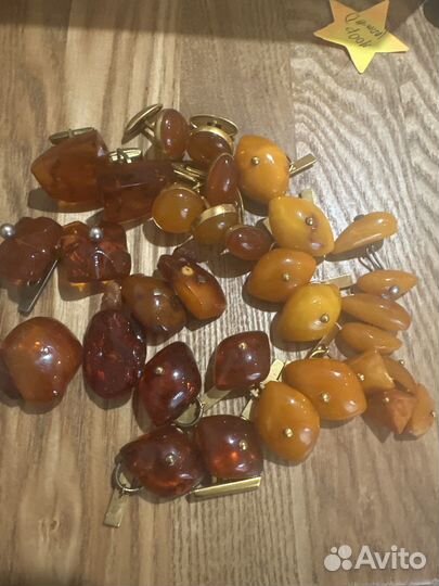 Запонки из натурального камня