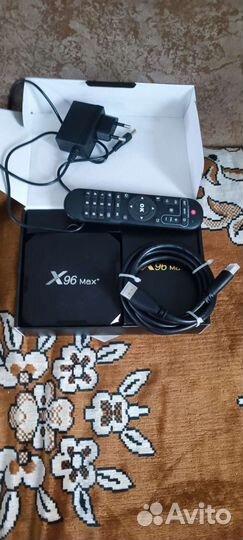 Тв приставка x96 max plus 4/34 Гб