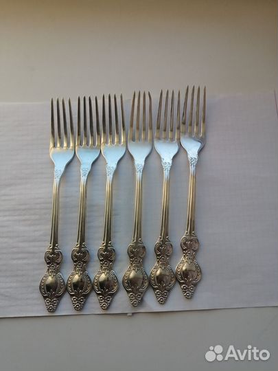 Вилки мельхиоровые новые СССР конец 70 годов СССР