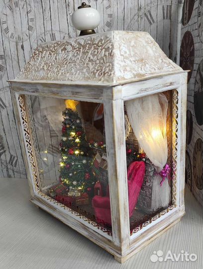 Новогодний фонарь. Румбокс