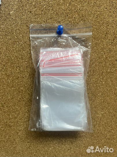 Пакеты грипперы zip-lock 35мкм