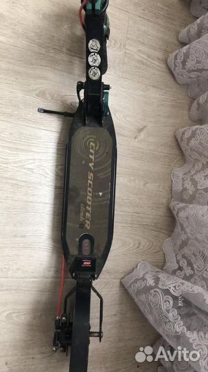 Самокат Tech Team City Scooter Disk Brake Green