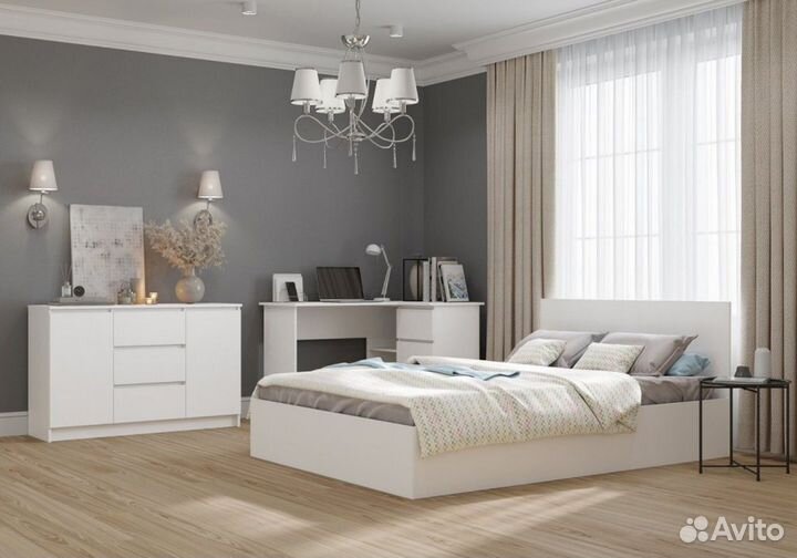 Тумба тв Охта 1200.1 Дуб вотан/белый