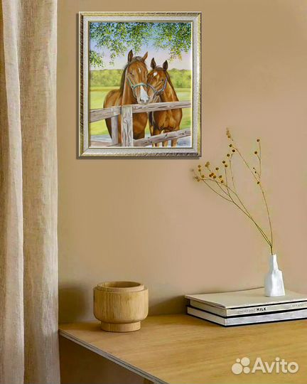 Картина на холсте акриловыми красками