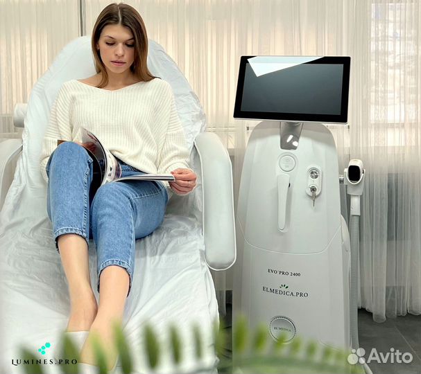 Диодный лазер для эпиляции люминес Макс’Про 2000W