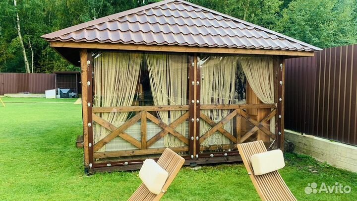 Мягкие окна для беседок, веранд, террас