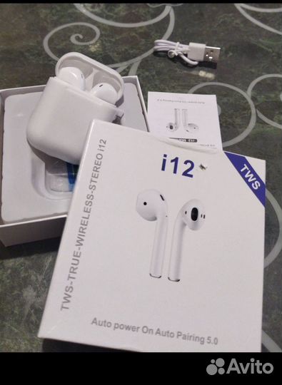 Беспроводные наушники apple airpods