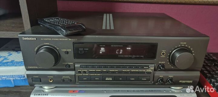 Ресивер technics sa gx670