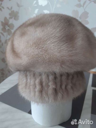 Берет норковый