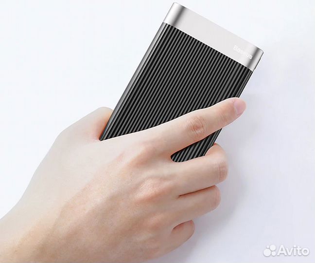 Внешний аккумулятор 20000мАч с быстрой зарядкой QC