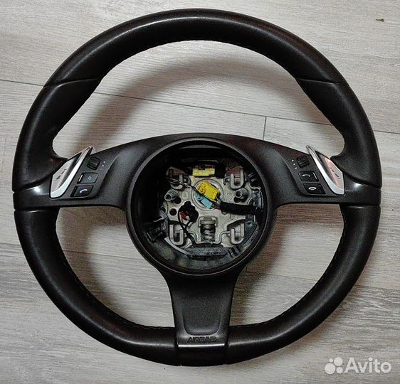 Руль Porshe (espresso) с подогревом