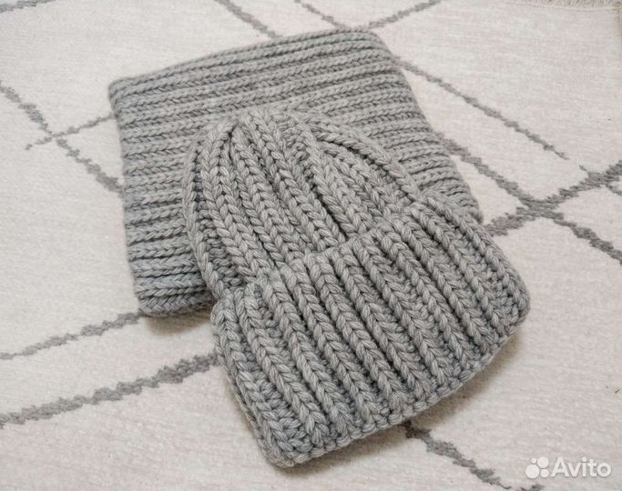 Шапка снуд новый женский