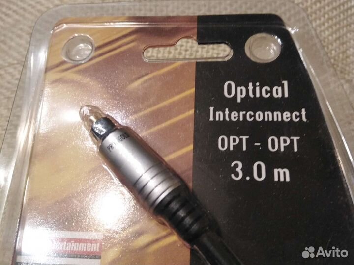 Оптический аудиокабель Profigold Tos - Tos