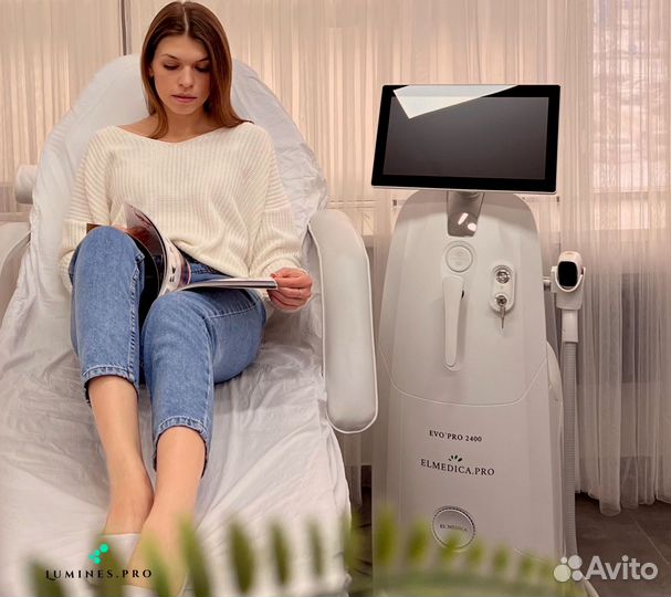 Диодный лазер для эпиляции люминес Evo-Pro 2400 Вт