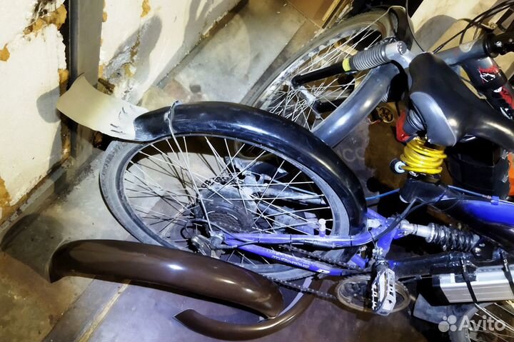 Крылья мтб хвз BMX на 22-26-30