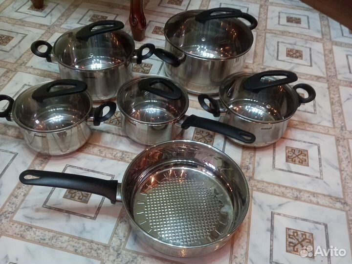 Кастрюли из нержавейки