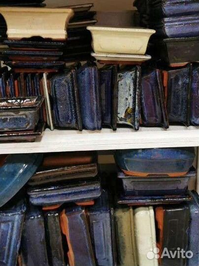 Бонсайница горшок керамический