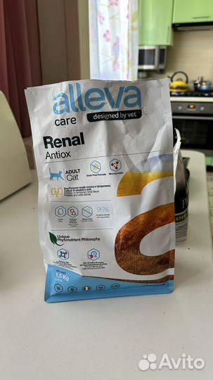 Сухой корм для кошек Alleva Care Renal Antiox