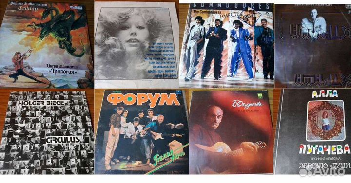 Виниловые пластинки СССР