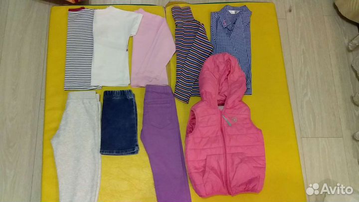 Пакет вещей на девочку 98-104