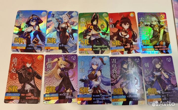 Карточки genshin impact/геншин