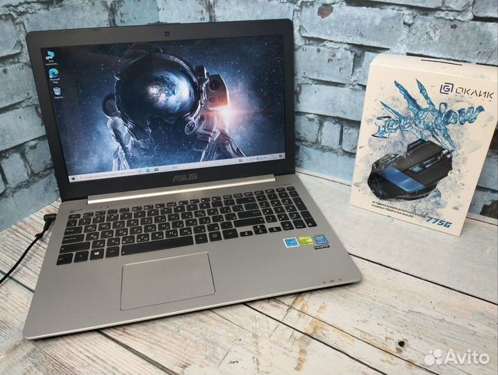 Игровой asus на i5-4210U/ GT 840M/ RAM 8/ SSD