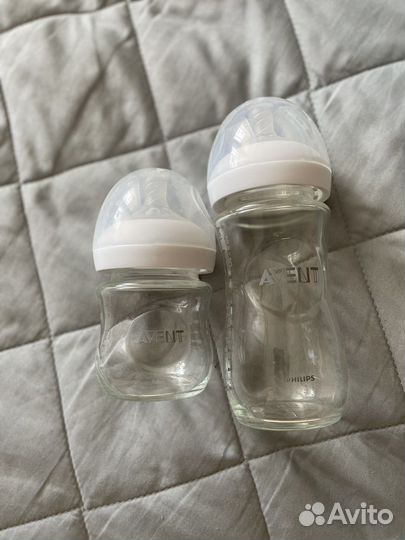 Бутылочки avent стекло