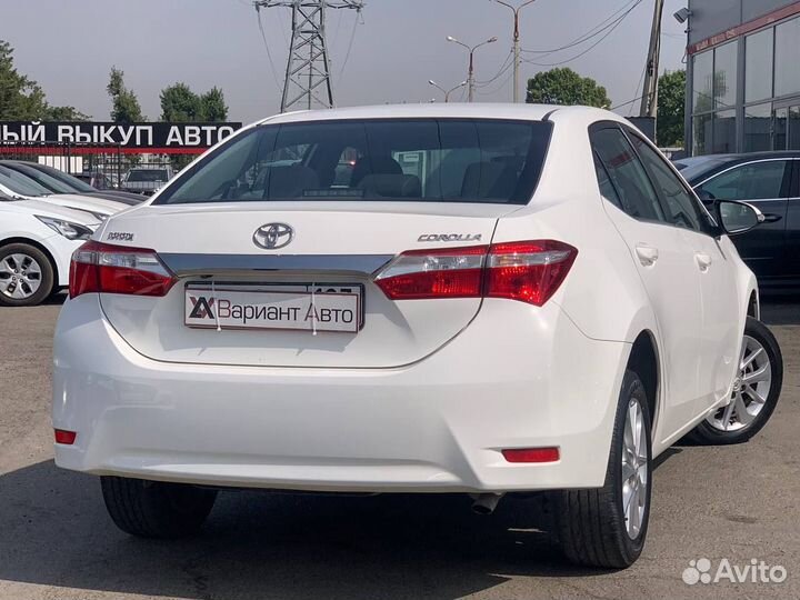 Toyota Corolla, 2014