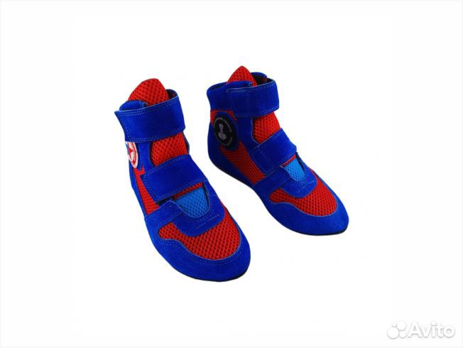 Борцовки для самбо вфс Bravegard Ascend син/красн