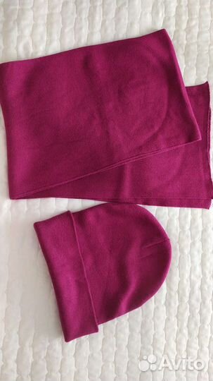 Комплект шапка и шарф