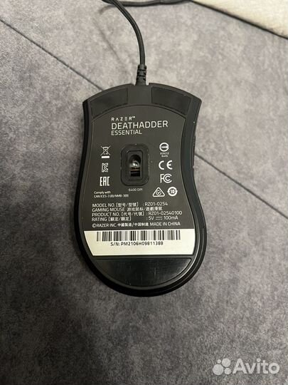 Игровая мышь razer deathadder essential