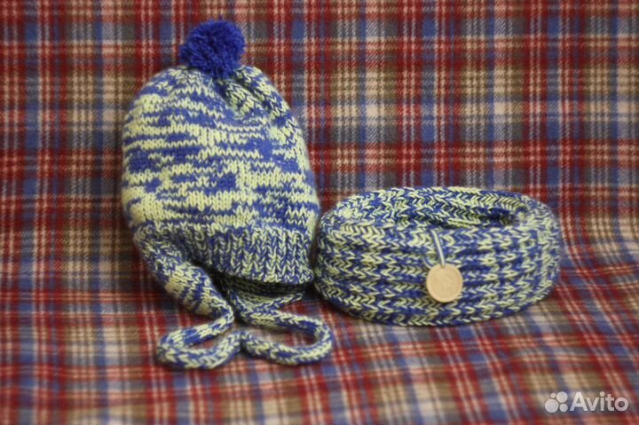 Комплект шапка и снуд