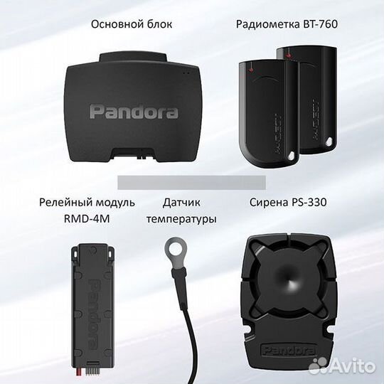 Автосигнализация Pandora VX 4G v2