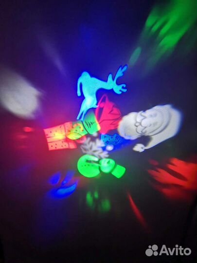 Проектор новогодний / цветомузыка