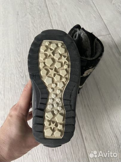 Валенки на липучках детские сапоги ботинки