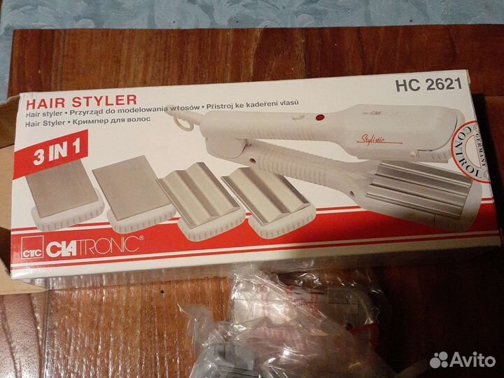 Утюжок для волос новый