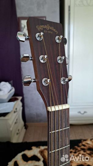 Гитара sigma guitars dm-1st