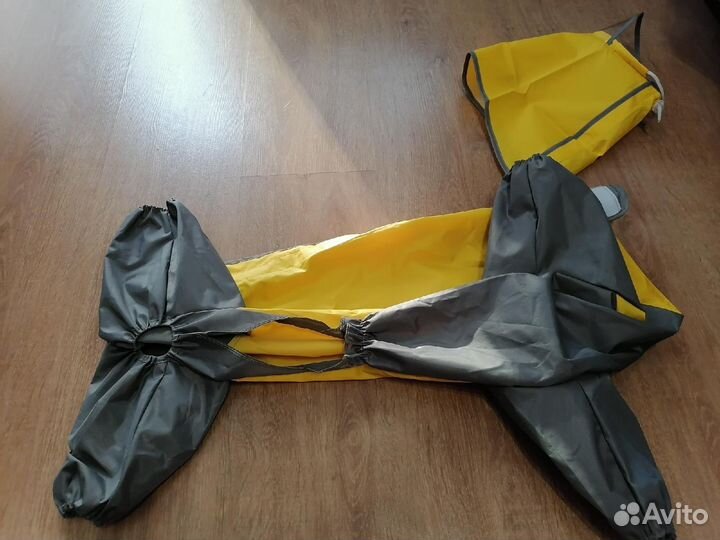 Комбинезон - дождевик для средней собаки