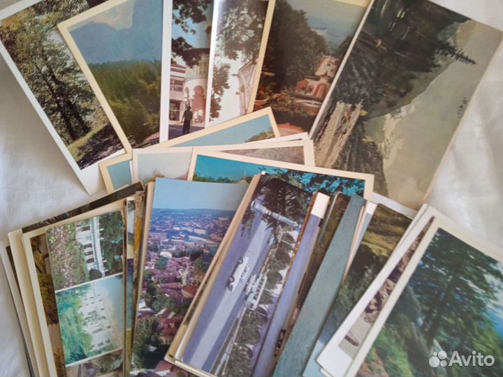 Открытки с видами Кавказа и Крыма