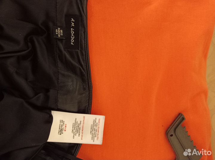 Юбка натуральная кожа, р.46-48