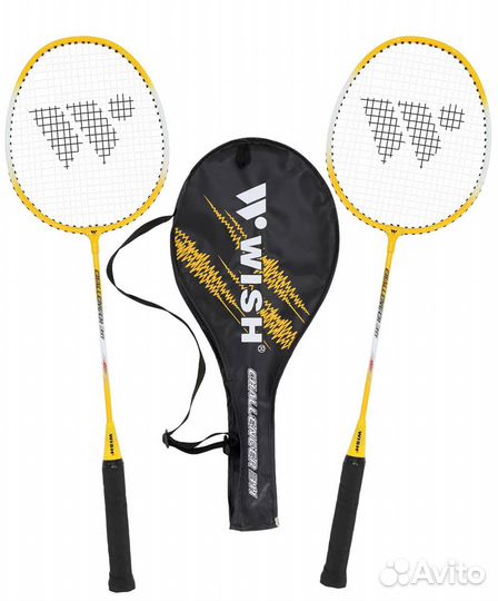 Набор для бадминтона Challenger 311K, желтый Wish