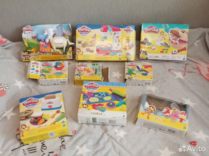 Play Doh наборы для лепки