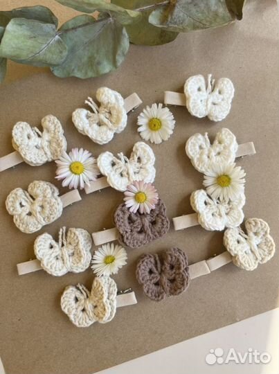 Заколки ручной работы