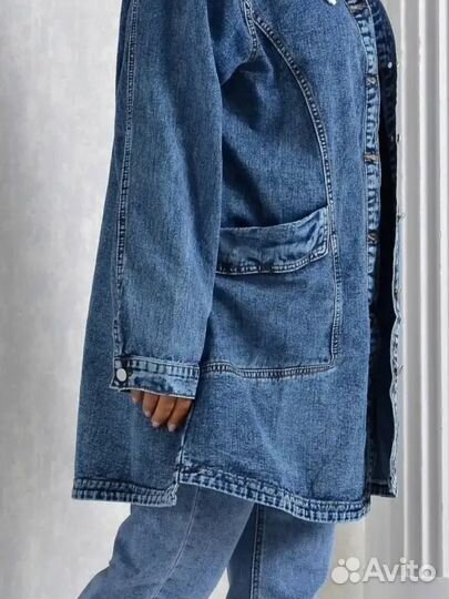 Куртка джинсовка 62-64